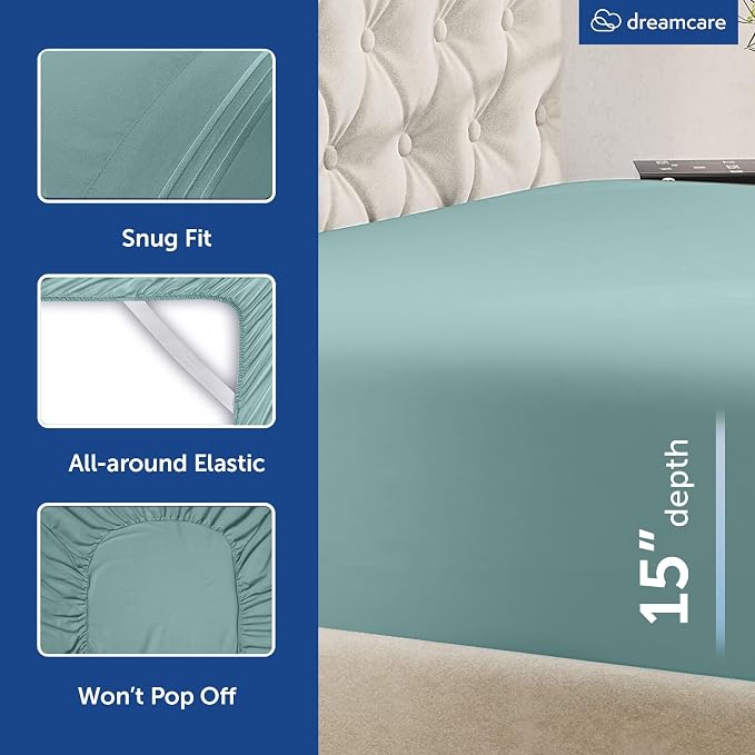 DREAMCARE Queen Sheet Set - Image 6