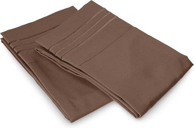 Elegant Comfort Luxury Ultra-Soft 2-Piece Pillowcase Set - Image 5
