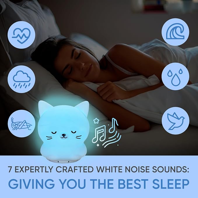 Mindfulness 'Breathing Kitty' | 4-7-8 Guided Visual Meditation Breathing Light - Image 4