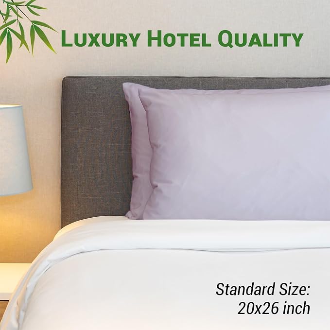 Gogreen Bamboo Rayon Waterproof Pillow Protector, Breathable Pillow Cover - Image 7
