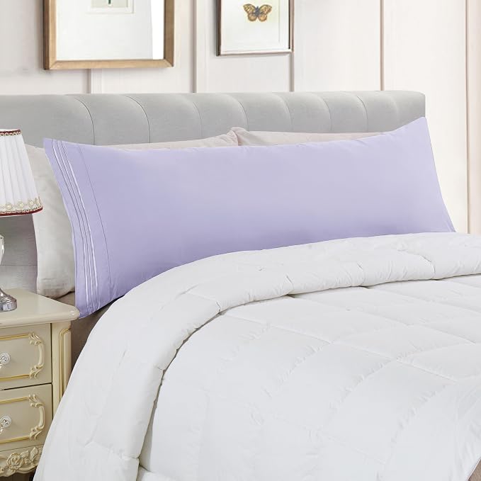 Elegant Comfort Luxury Ultra-Soft 1-Piece Body Pillowcase - Image 2