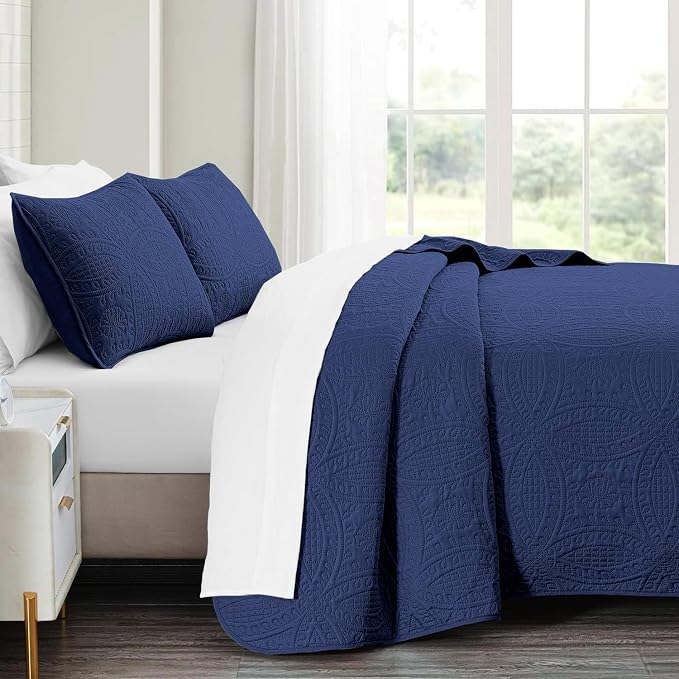 akkialla Twin Quilt Bedding Set, Lightweight Soft Bedspread Coverlet, Modern - Image 4