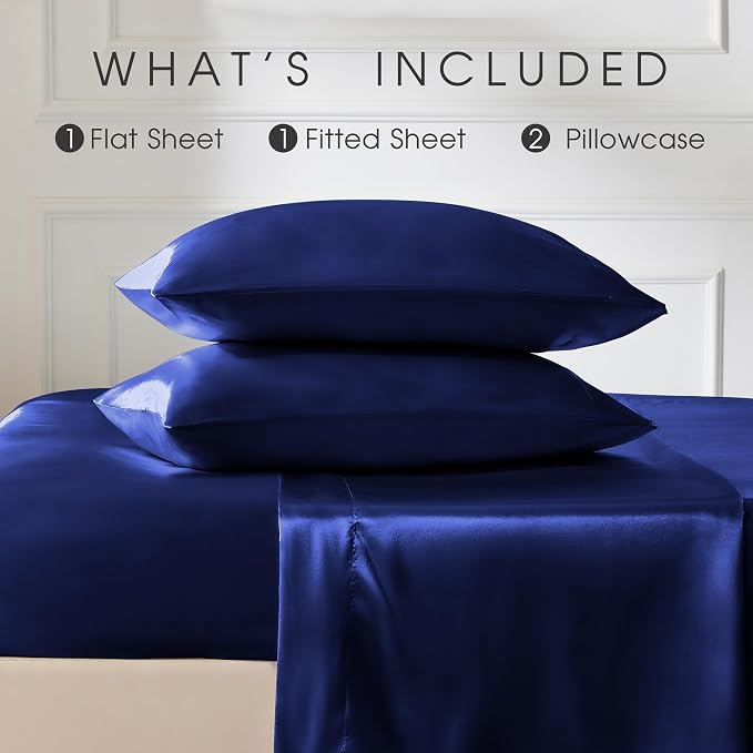 FreshCulture Satin Sheets Full Size - Image 3