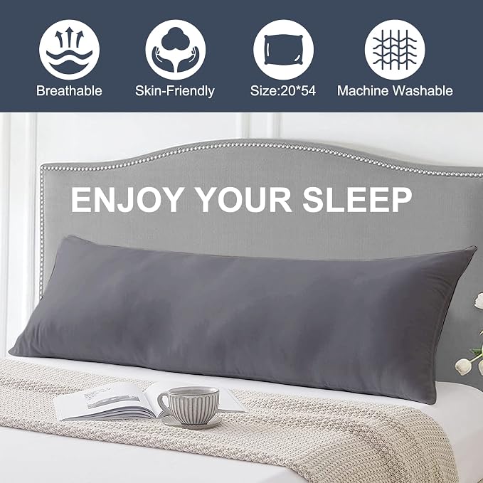 DOWNCOOL Large Body Pillow Insert- Breathable Full Body Pillow - Image 5