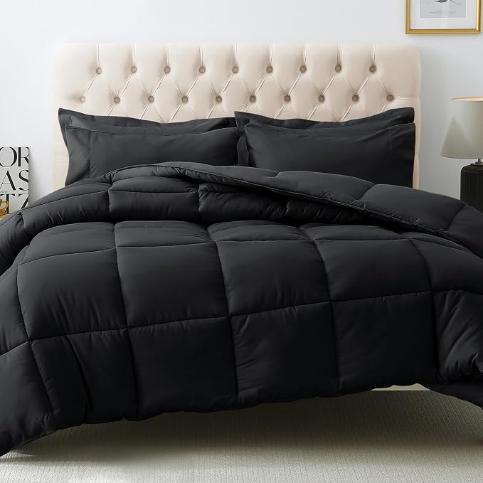 JOLLYVOGUE Full Comforter Set, Ultra-Soft Bed in a Bag Full Size 7 Pieces - Image 7