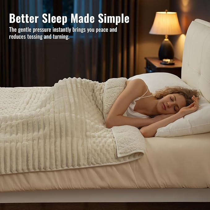 Uttermara Fleece Weighted Blanket - Image 3