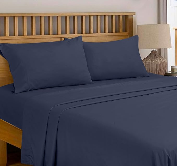 Royale Linens 300 Thread Count 100% Long Staple Combed Cotton Flat Sheet - Image 7