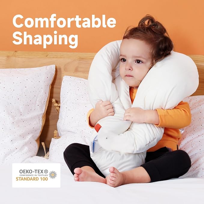 Choc chick Curve Long Toddler Kids Body Pillow - Image 5