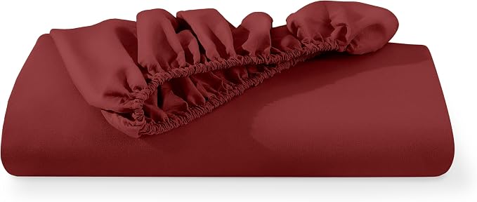 Bare Home Fitted Bottom Sheet Queen Size - Image 7