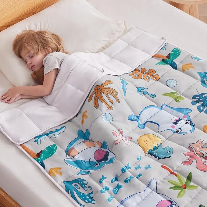 anfie Weighted Blanket Kids Weighted Blanket Cooling Blanket by anfie