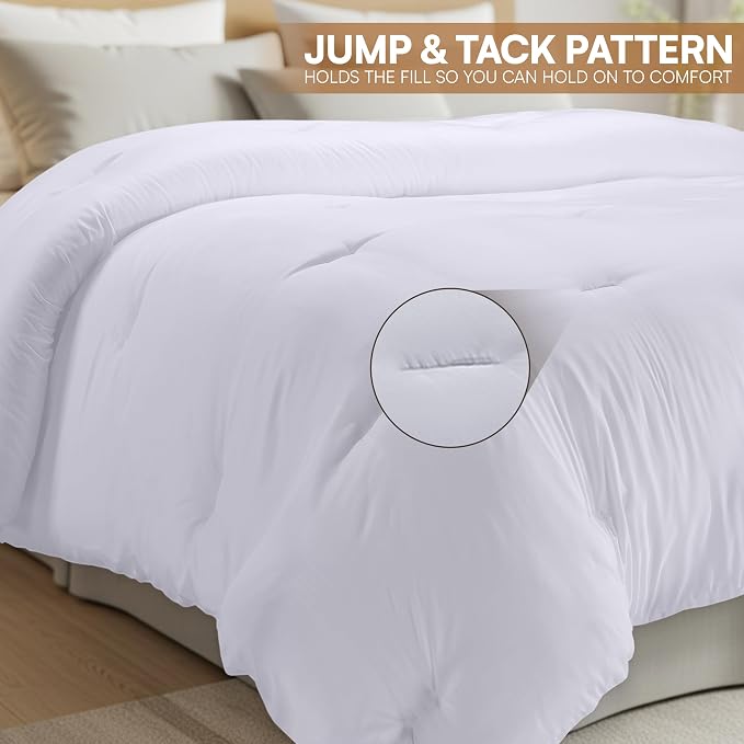 Utopia Bedding All Season Down Alternative Quilted Twin XL Comforter, Duvet - Image 2