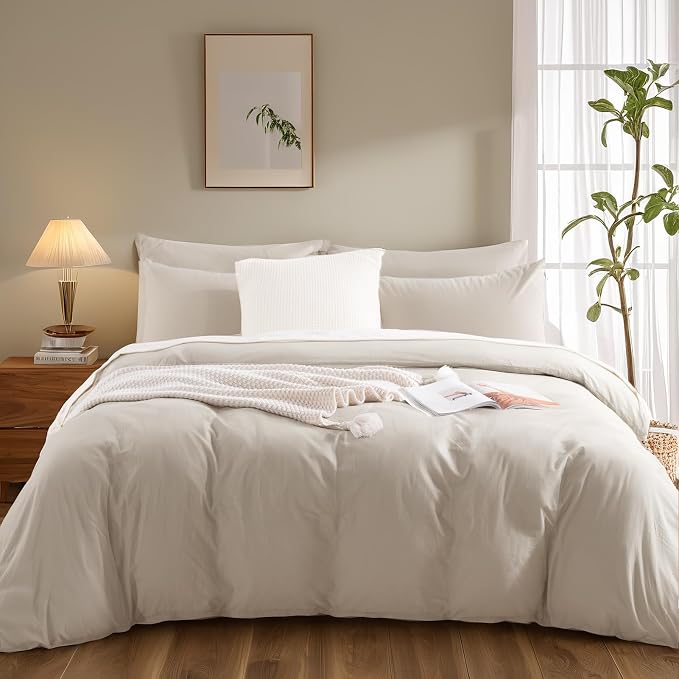 NEXHOME PRO King Duvet Cover Set – 100% Certified Organic Cotton - Image 2