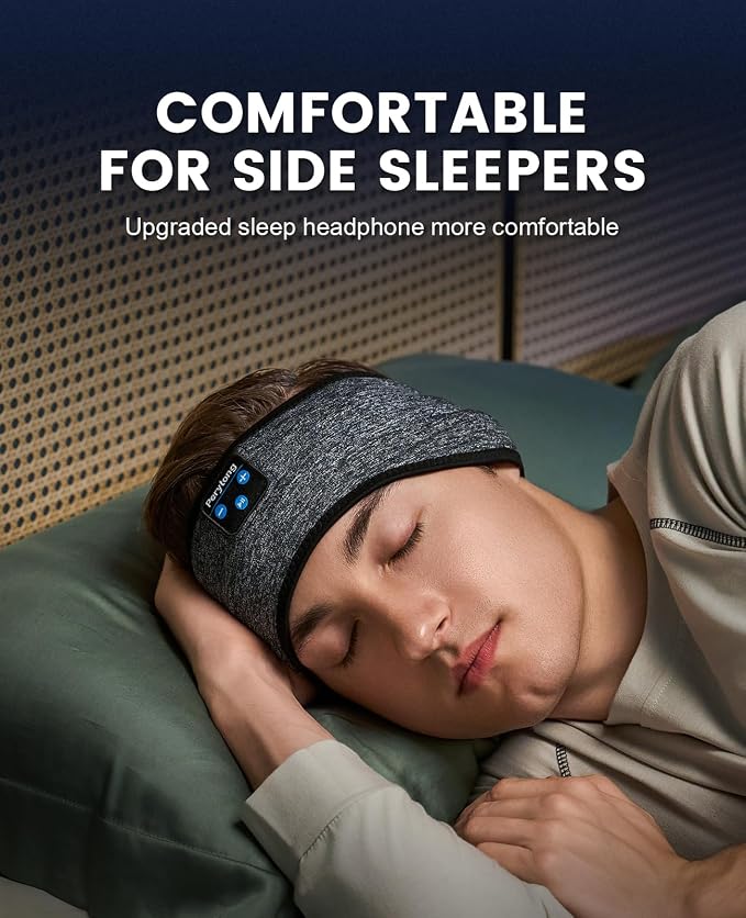 Perytong Sleep Headphones Wireless, Air Travel, Meditation - Image 2