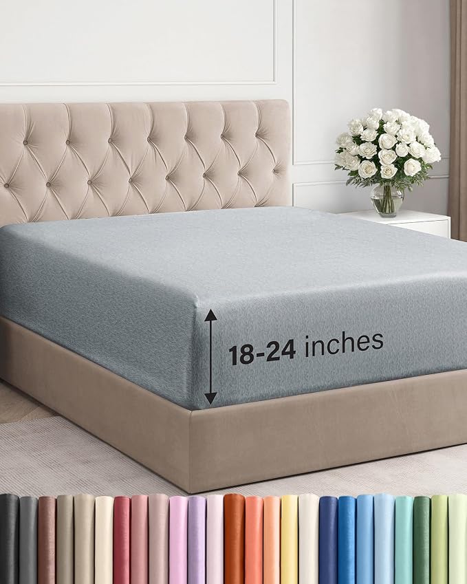 Extra Deep Full Fitted Sheet by CGKUnlimited