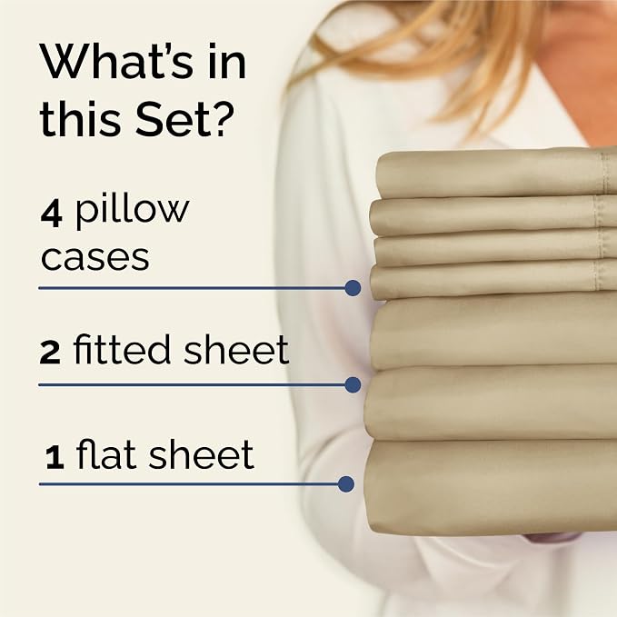 Split King 7 Piece Sheet Set - Image 2