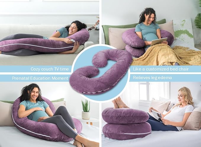 INSEN Pregnancy Pillow, Maternity Body Pillow - Image 5