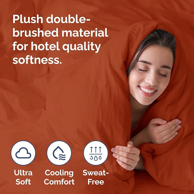 Duvet Cover Queen Size Set - Image 3