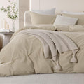 NEXHOME PRO Queen Duvet Cover Set – 100% Certified Organic Cotton by NEXHOMEPRO