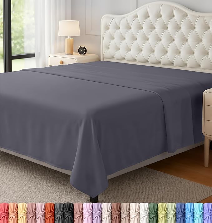 Utopia Bedding Flat Sheet by UTOPIABEDDING