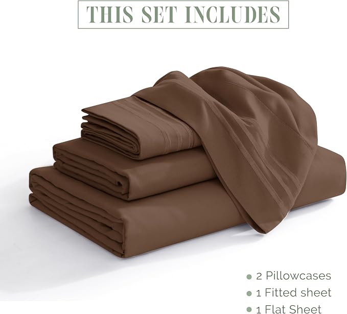 Elegant Comfort Luxurious 1500 Premium Hotel Quality Microfiber Three Line - Image 4