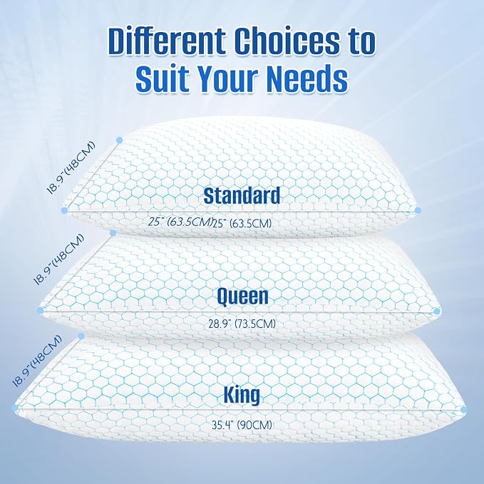CushyOasis Shredded Memory Foam Pillow - Image 2