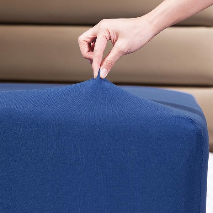 Fitted Sheet- COSMOPLUS Twin Fitted Sheet Only（No Flat Sheet or Pillow Shams） by COSMOPLUS