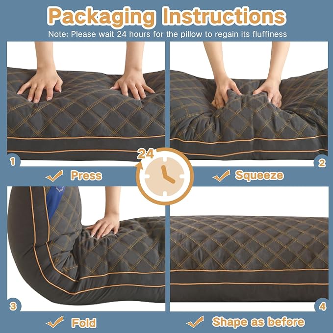 YZ HOME Long Body Pillow for Adults - Image 8