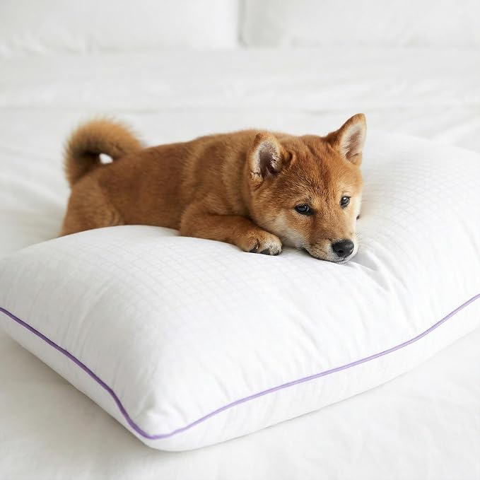 Queen Size Pillow – Bed Pillow for Sleeping, Down Alternative Pillow, Soft Yet - Image 6