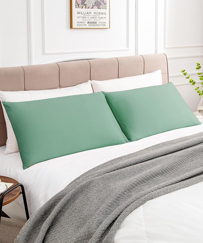 Warmstar Cotton Pillow Cases Queen Size Set of 2, 600 Thread Count Pillowcases - Image 2