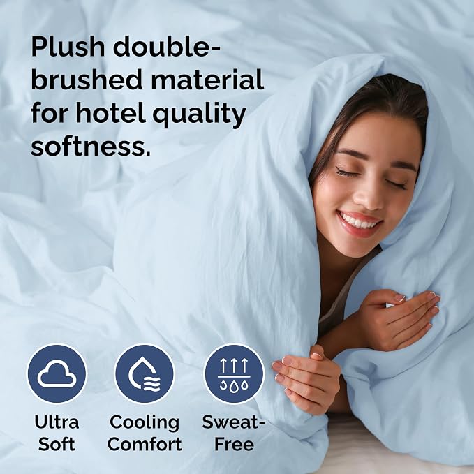 Duvet Cover Queen Size Set - Image 3