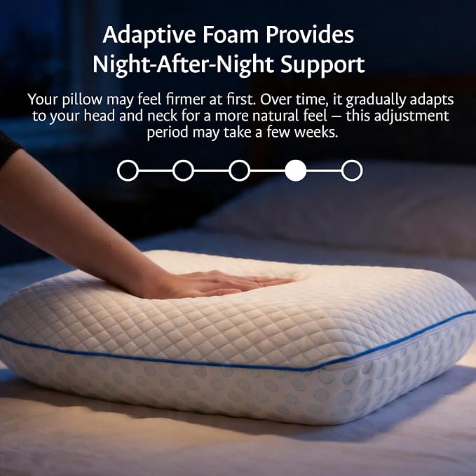 Cooling Gel Memory Foam Pillows - Image 9