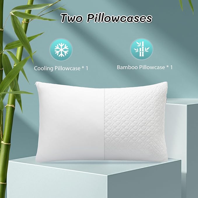 Rainmr Shredded Memory Foam Pillows - Image 8