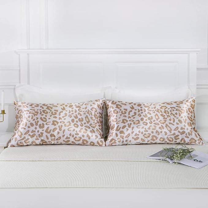 MR&HM Satin Pillowcase for Hair and Skin, Silk Satin Pillowcase 2 Pack - Image 7