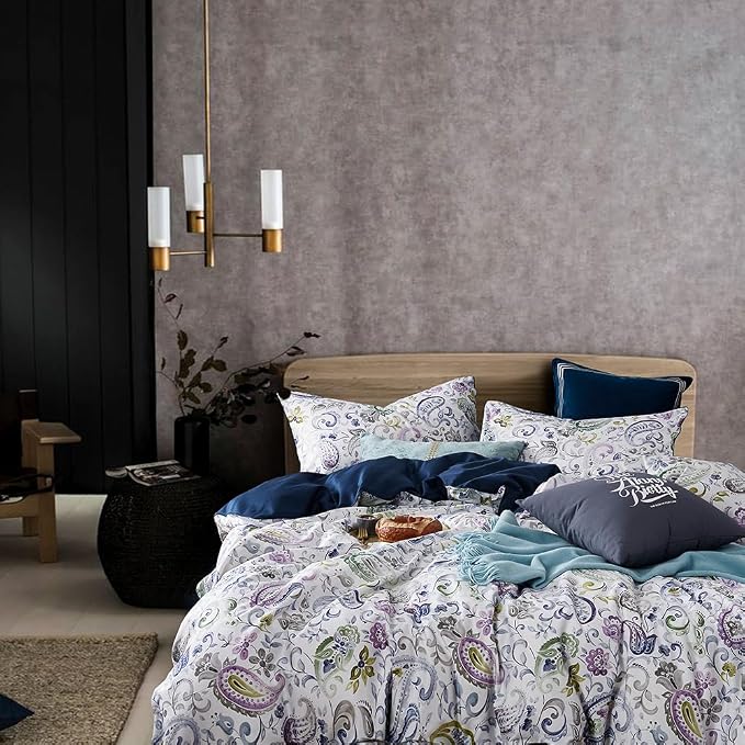 Cupocupa Duvet Cover Set;Duvet Cover Full Bedding Set Fluffy Boho Duvet Cover by CupocupaHomeCollection