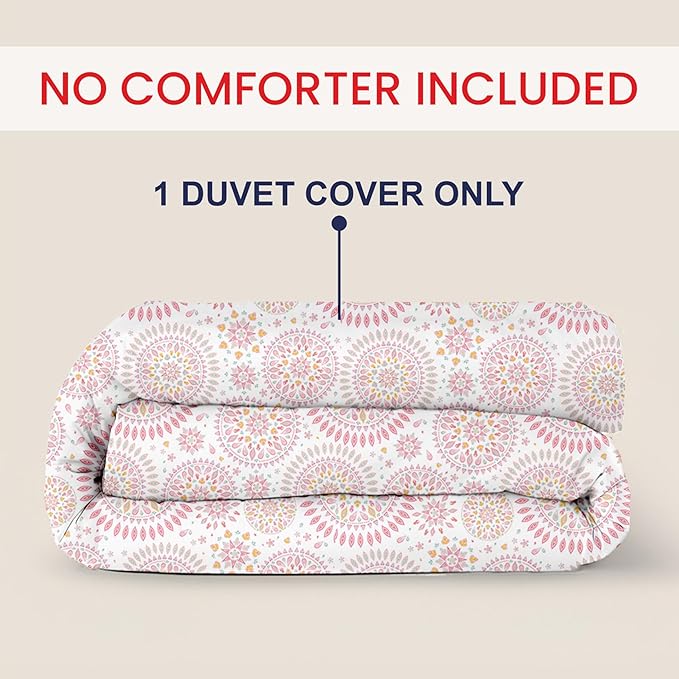 Kotton Culture 1 Pc King Size Duvet Cover Only -100% Egyptian Cotton 600 Thread - Image 2