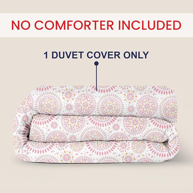 Kotton Culture 120"x98" 1 Pc Oversized King Duvet Cover Only 100% Egyptian - Image 2