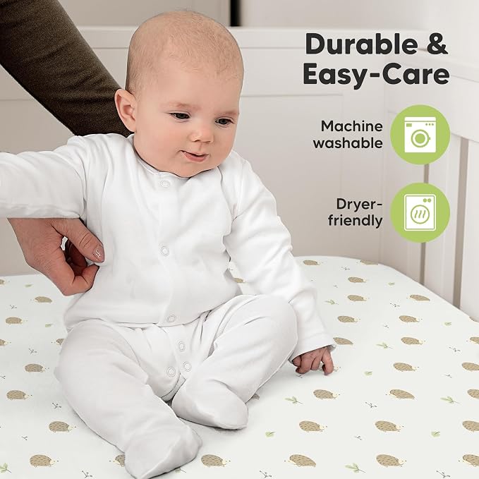 KeaBabies 2-Pack Organic Crib Sheets - Image 7