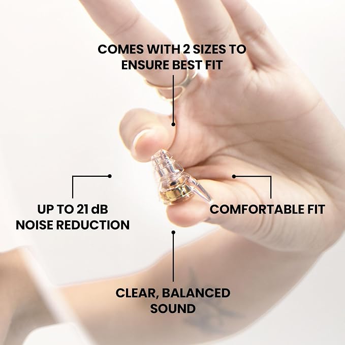 Eargasm High Fidelity Gold Earplugs - Image 7
