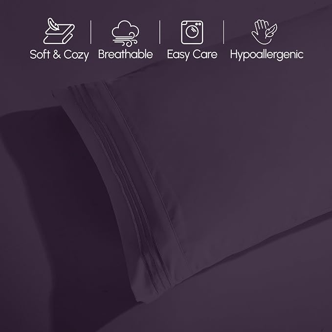 Elegant Comfort Luxurious 1500 Premium Hotel Quality Microfiber Three Line - Image 5