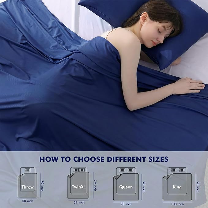 Elegear Cooling Blankets for Hot Sleeper, Arc-Chill 3.0 Cool Fiber - Image 7