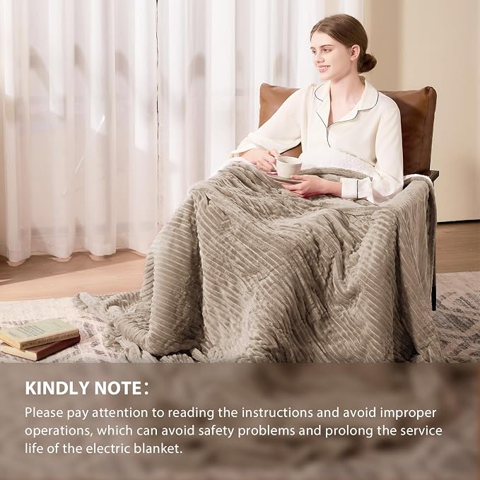 Homemate Electric Heated Blanket King Size - Image 6