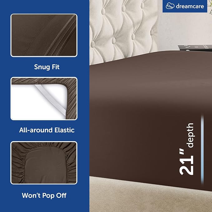 DREAMCARE King Size Sheets Set - Image 6