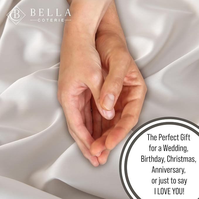Bella Coterie | Luxury Bamboo Viscose Standard Size Pillowcase Set | 100% - Image 6