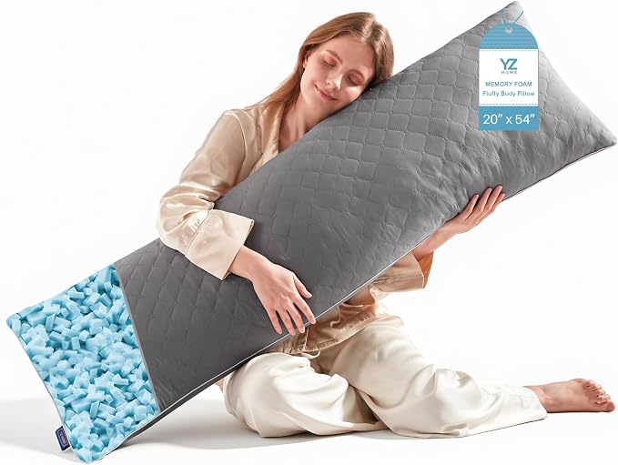 YZ HOME Long Body Pillow for Adults by YZHOME