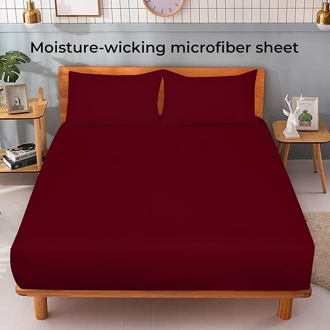 Royale Linens Fitted Sheet King - Image 2