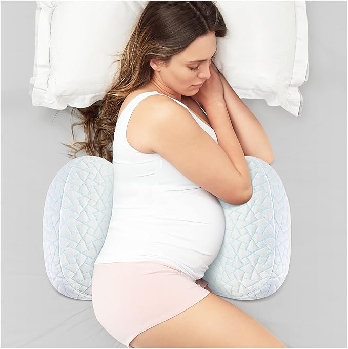 Pregnancy Pillow for Sleeping, Portable Adjustable Maternity Wedge Pillows for by Safotad