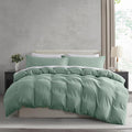 Nestl Sage Green California King Duvet Cover Sets by Nestl