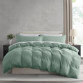 Nestl Sage Green Duvet Cover Full Size by Nestl