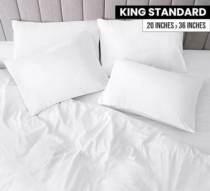 Utopia Bedding King Standard Pillow Cases - Image 2