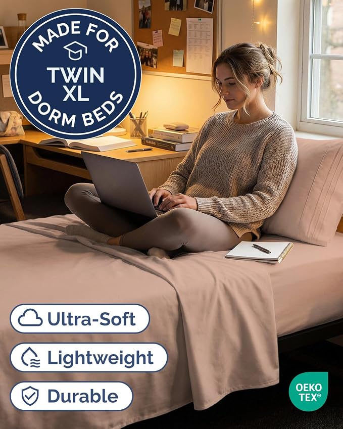 Twin XL Size 3 Piece Sheet Set - Image 2